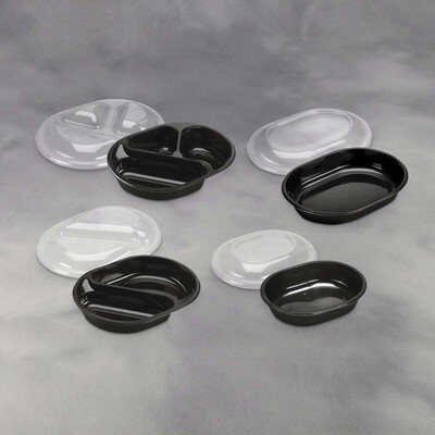 Plastmasas iepakojums mikroviļņu krāsnīm