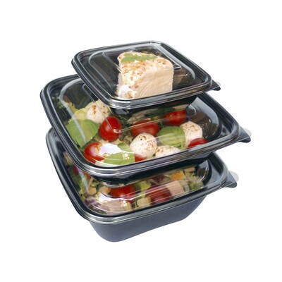 Plastmasas iepakojums ar vāku