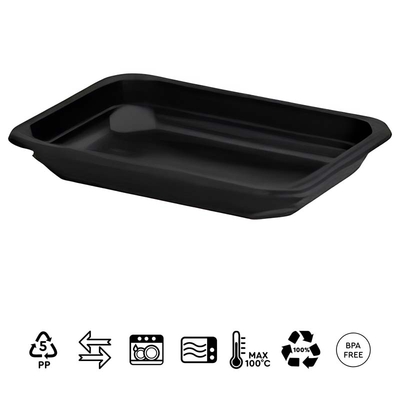 Plastmasas iepakojums mikroviļņu krāsnīm