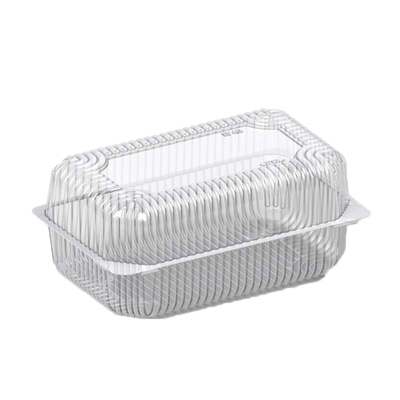 Plastmasas iepakojums ar piekausētu vāku