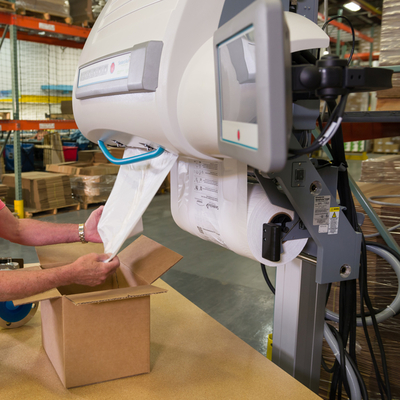 Instapak SpeedyPacker iekārtas un materiāli