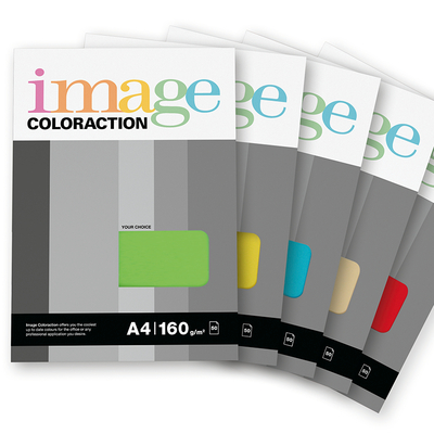 Image Coloraction 160g A4 21x29 7cm Sevilla Dark Yellow 50 