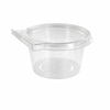 Plastmasas iepakojums ar piekausētu vāku
