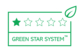 Antalis klasifikatorā “Green Star System Packaging” 1 zvaigzne norāda, ka produkts ir izgatavots no 25%  līdz 49% pārstrādāta (PIR+PCR) vai atjaunojama materiāla, ar atbilstību REACH regulai, bet nav otrreizēji  pārstrādājams.